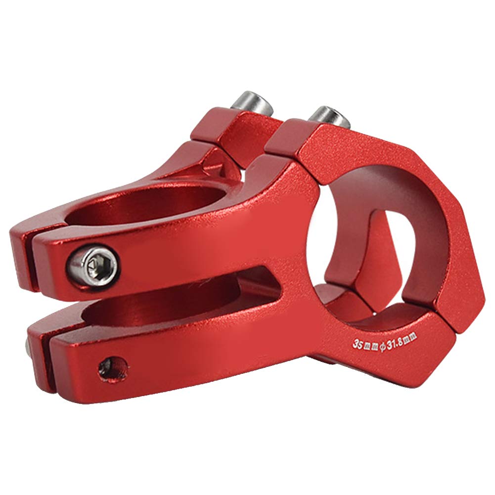 31.8mm Short Bike Stem for Mountain, Road, BMX & Fixie Bikes - Lightweight MTB Handlebar Stem for Enhanced Control & Performance - Perfect for Commuting, Trail Riding & Urban Cycling