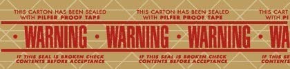 8 Rolls Tamper Evident Security Packing Tape 3
