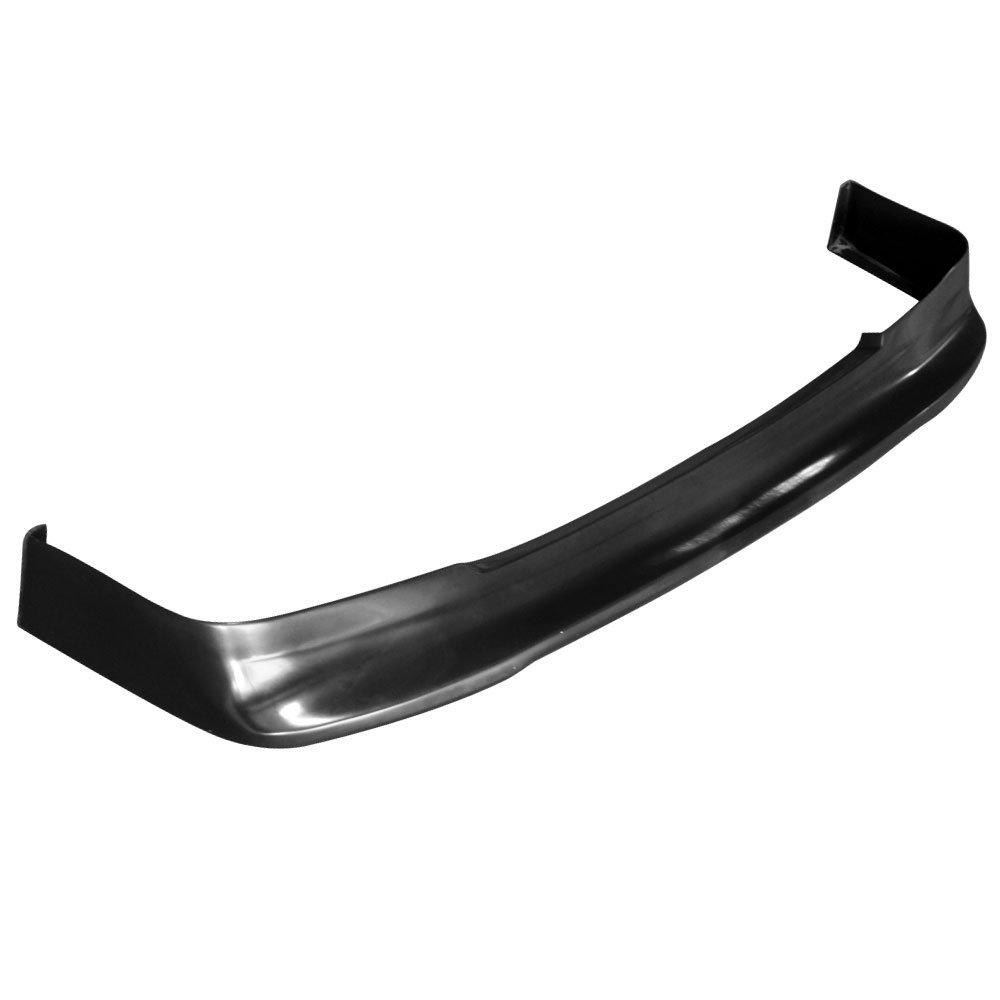 IKON MOTORSPORTS Front Bumper Lip Spoiler - Black Polyurethane Air Dam Chin Diffuser for 1988-1991 Honda Civic (Zenki Z Style) | Enhances Aerodynamics & Sporty Look | Perfect for Street Racing & Car Shows