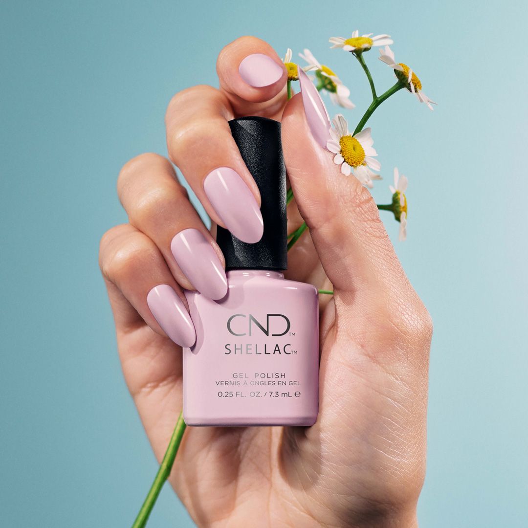 CND Shellac & Vinylux Combo - Carnation Bliss Nail Polish Set | Long-Lasting Gel & Lacquer Manicure Kit for Salon-Quality Nails at Home | Perfect for Weddings, Parties & Special Occasions
