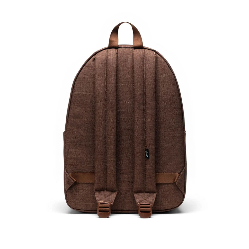 Herschel Classic Backpack - Waterproof Laptop Backpack with USB Charging Port for Men & Women - Perfect for Travel, Work, and School - Potting Soil Crosshatch Design