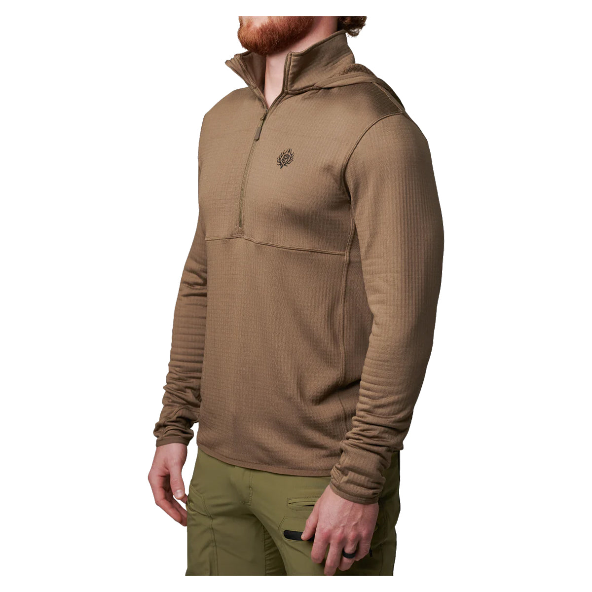 Born Primitive Quiver Half Zip Hoodie - Lightweight Performance Pullover for Men & Women | Gym, Running, Hiking & Outdoor Activities