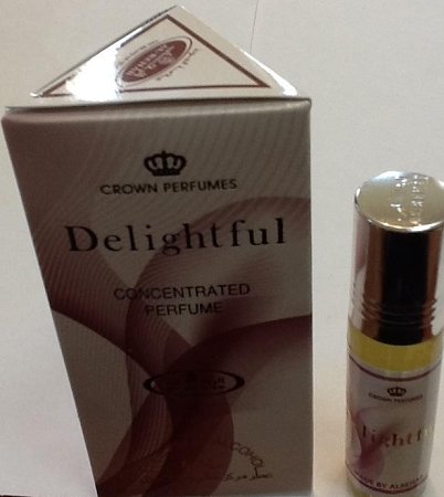 Al-Rehab Delightful Perfume Oil - 6ml (.2 oz) Long-Lasting Fragrance for Women | Perfect for Daily Wear, Special Occasions & Gift Giving