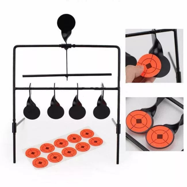 Wosport WST Wind Bell Shooting Target - Durable Outdoor Training & Practice for Rifle & Pistol - Perfect for Hunting, Range, and Tactical Drills