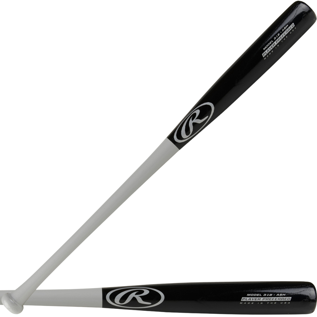 Rawlings Big Stick Elite ASH 318RAW Baseball Bat - High Performance Wood Bat for Power Hitters | Perfect for MLB Training, Home Run Derby & Competitive Play