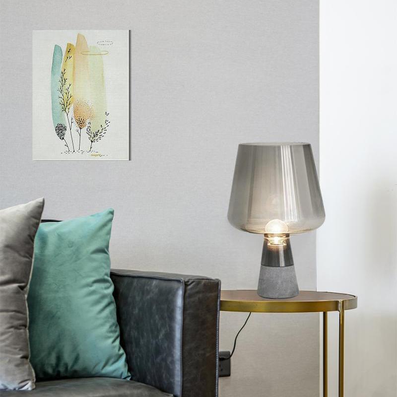 Leimu Modern LED Table Lamp with USB Charging Port - Perfect for Bedroom, Living Room, and Office Reading Light