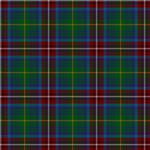 Chattahoochee River Tartan Plaid Blanket - Soft Cozy Throw for Outdoor Camping, Picnics and Home Decor