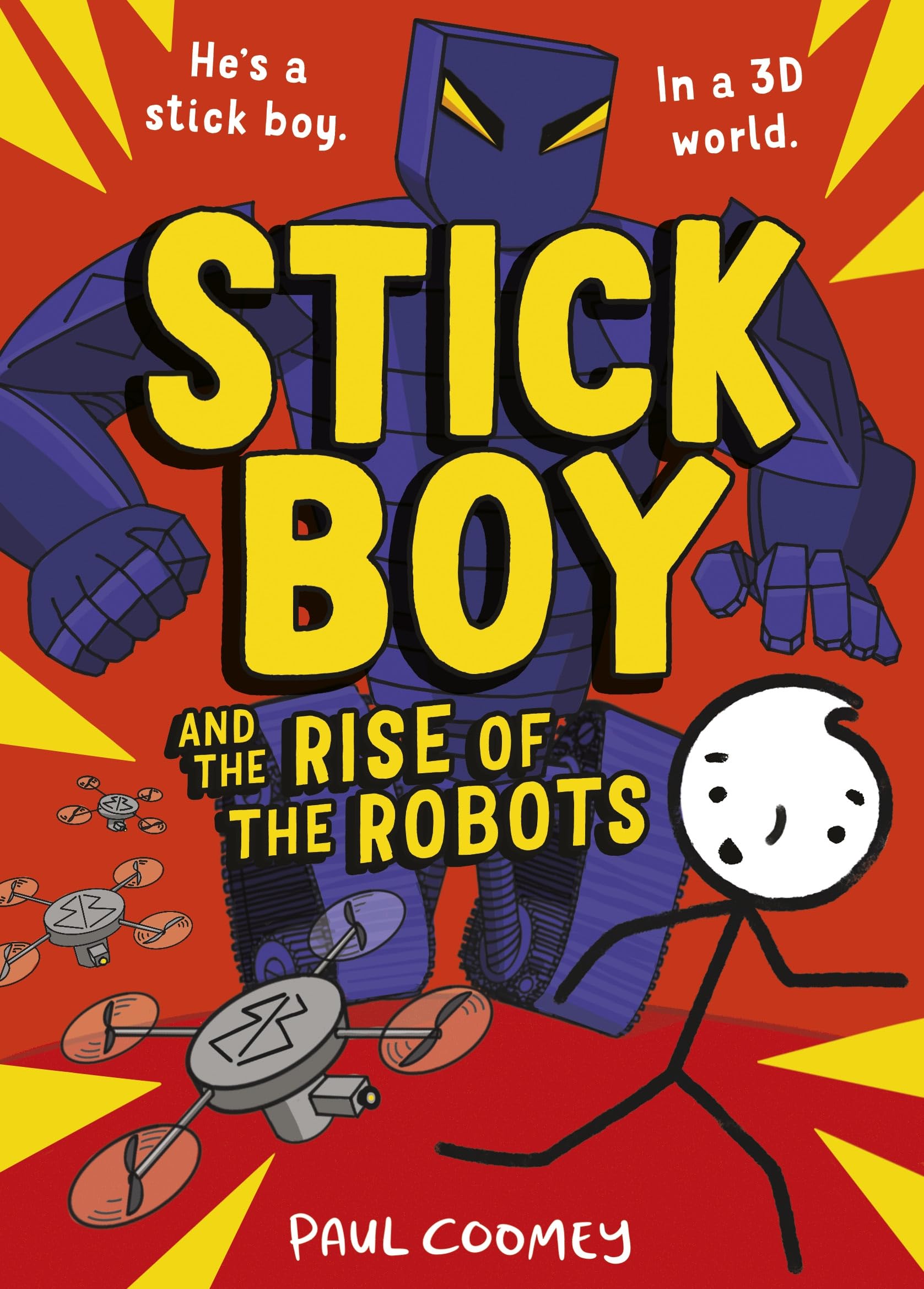 Stick Boy and the Rise of the Robots - Adventure Book for Kids | Sci-Fi Children's Novel | Perfect for Bedtime Reading & Classroom Storytime