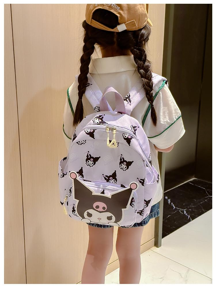 Cute Kawaii Kumi Backpack for Women & Teens - Stylish Cartoon Nylon Mini Backpack Purse, Lightweight School Bookbag & Travel Daypack - Perfect for School, College, Travel & Daily Use