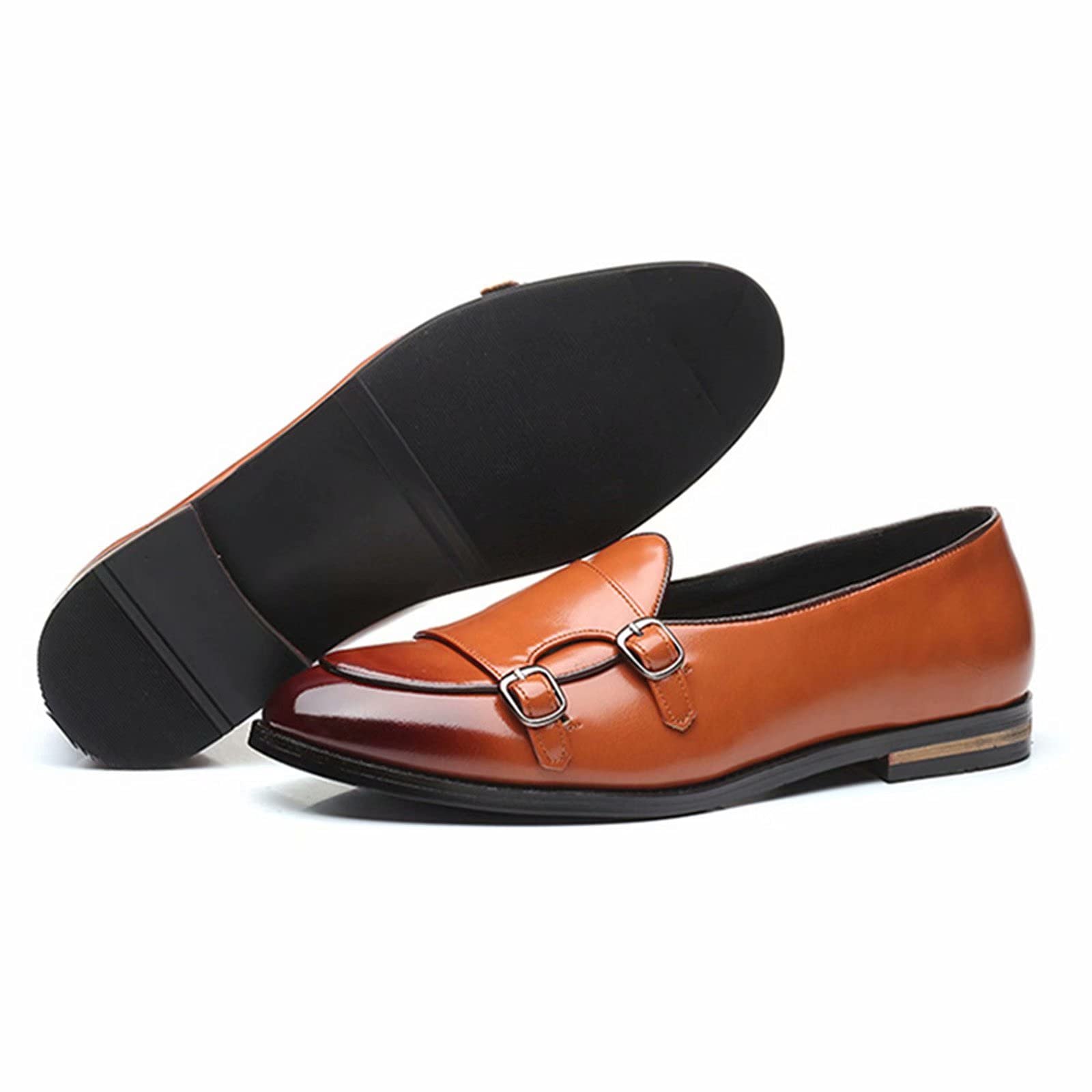 Men's Formal Leather Loafers - Classic Office Shoes for Business & Dressy Occasions | Comfortable & Elegant for Work, Weddings & Professional Events