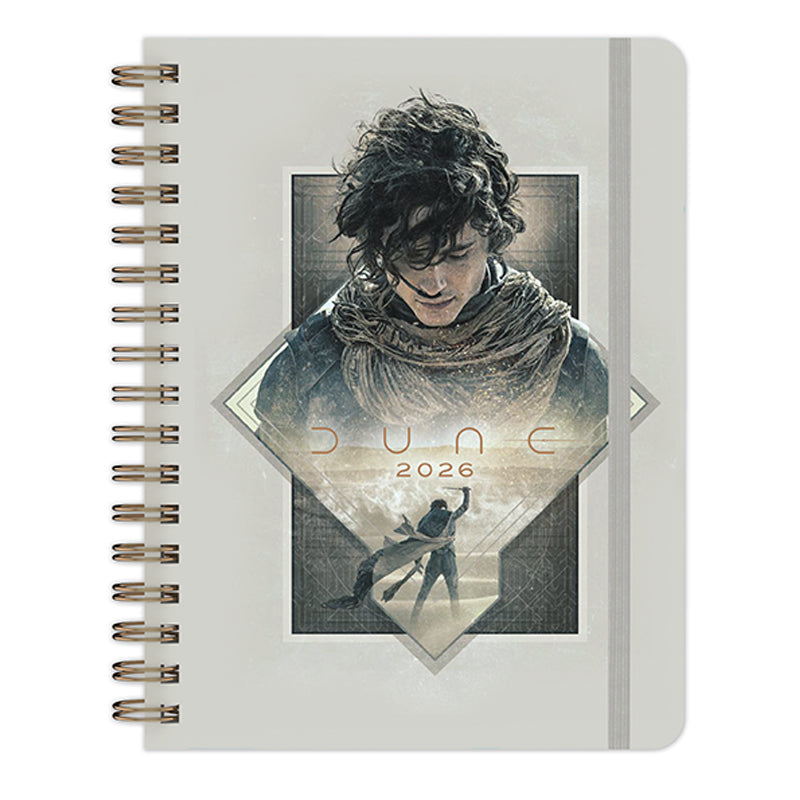 2026 Dune 13-Month Weekly Planner Calendar | Organizer with Inspirational Quotes | Perfect for Students, Professionals & Goal Tracking