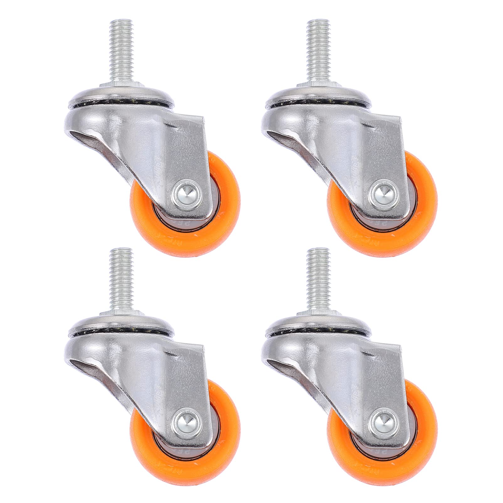 Yardwe Universal Office Chair Casters - Heavy Duty Replacement Wheels for Desk Chairs, Computer Chairs & Gaming Chairs (Set of 4) | Smooth Rolling for Hardwood Floors & Carpets