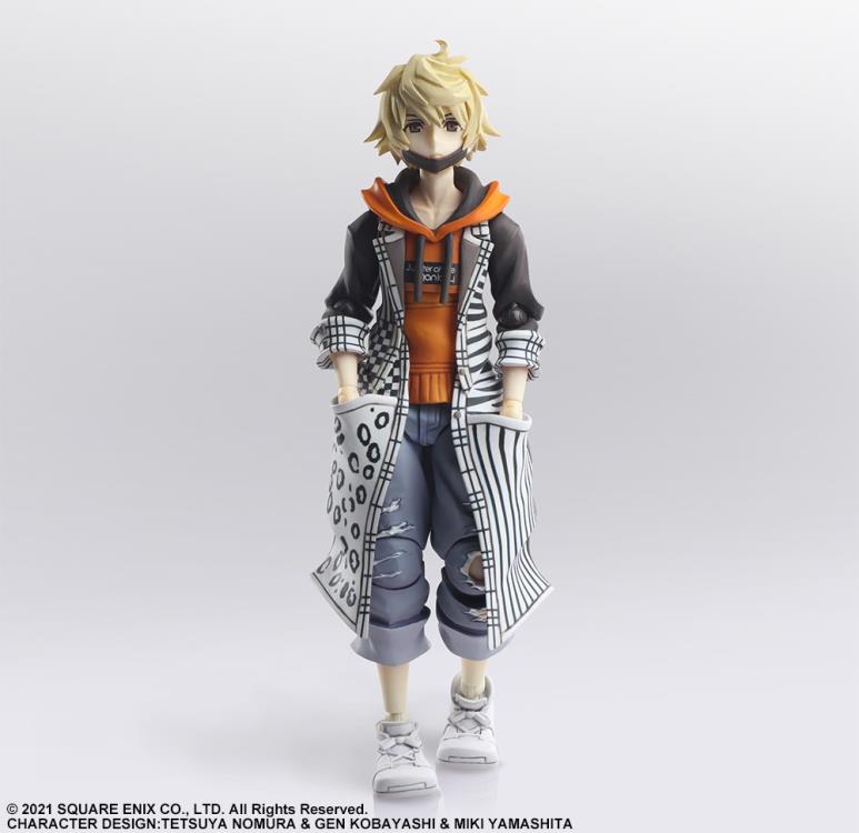 Bring Arts Rindo Neo Action Figure - The World Ends with You Collectible by Square Enix - Perfect for Anime Fans, Gaming Displays & Collector's Shelves