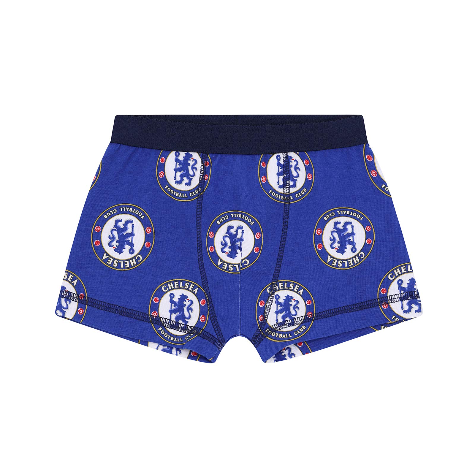 Official Chelsea FC Boys' Soccer Boxer Shorts & Vest Set - Blue 2-3 Years | Football Fan Gift for Toddlers | Perfect for Match Days & Playtime