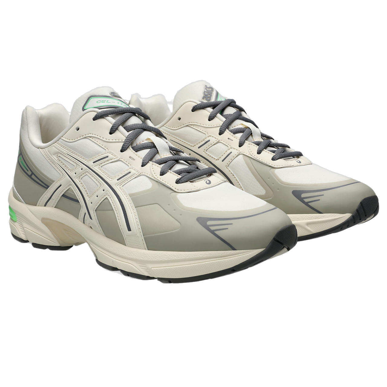 ASICS Gel-1130 Unisex Running Shoes - Cream/Carbon | Lightweight Cushioned Sneakers for Men & Women | Perfect for Jogging, Gym Workouts & Casual Wear