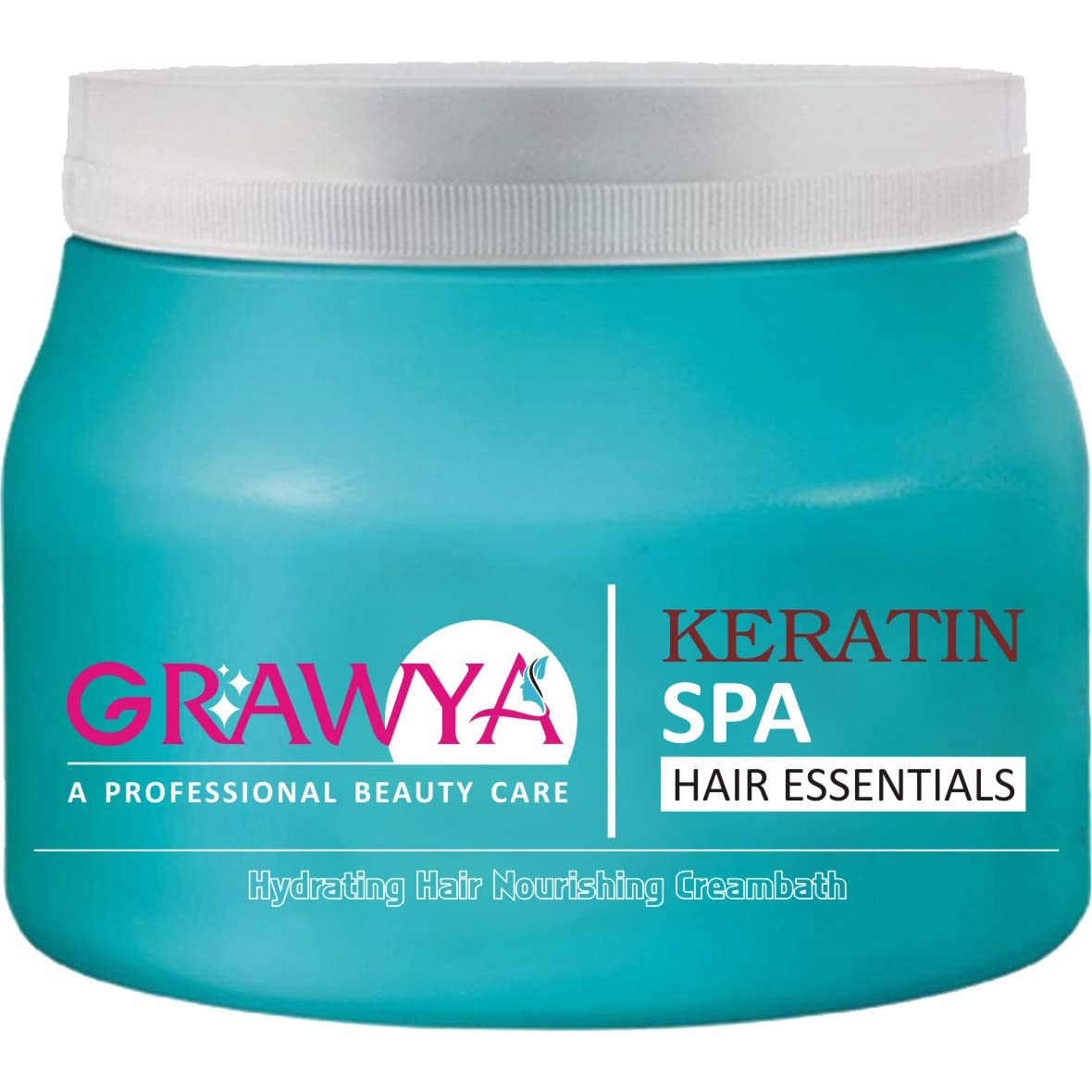 Grawya Professional Keratin Spa Hair Treatment - 500g for Smooth, Shiny & Frizz-Free Hair at Home or Salon