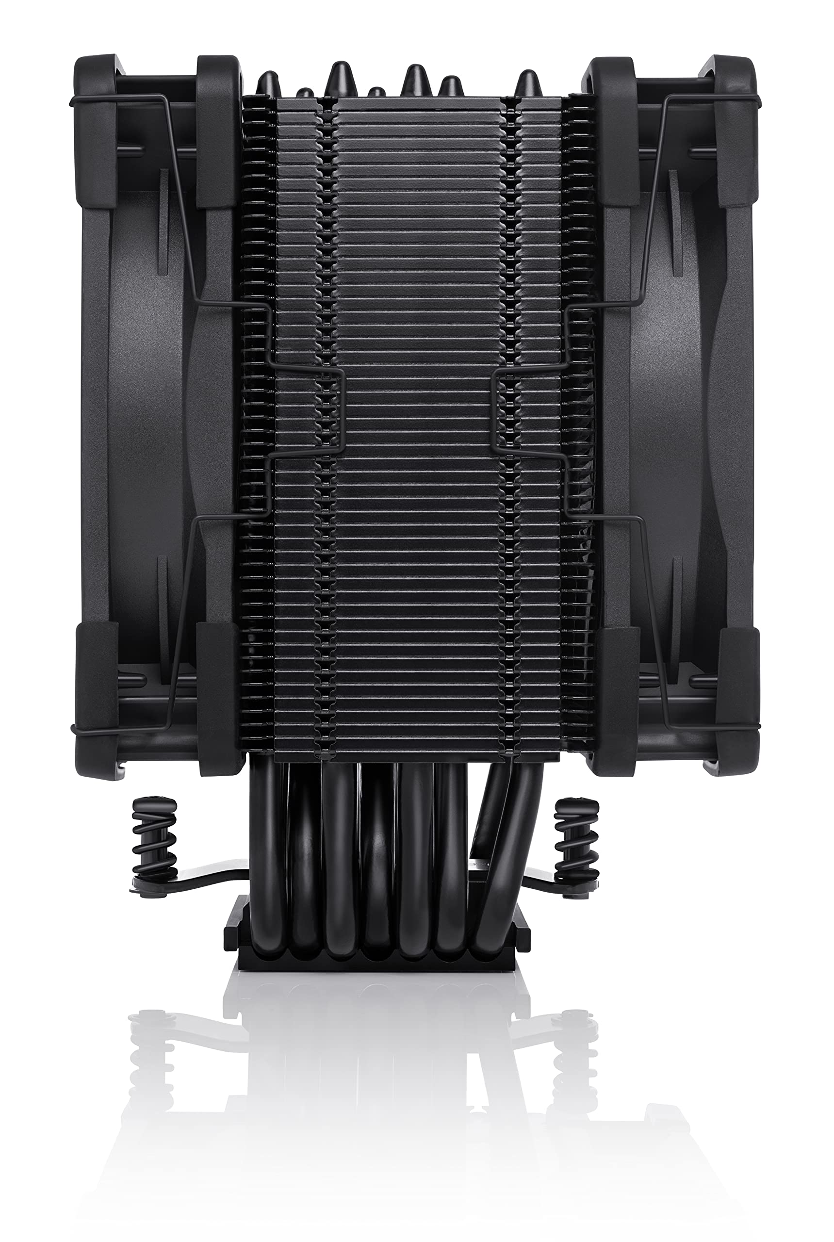 Noctua NH-U12A chromax.Black Premium CPU Cooler - 120mm Single Tower Heatsink with Dual NF-A12x25 PWM Fans for High Performance Cooling | Perfect for Gaming PCs, Workstations & Silent Builds