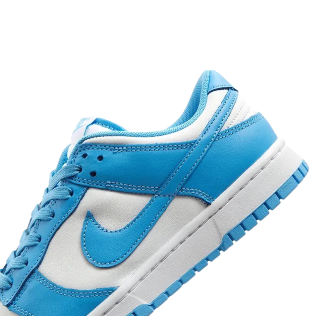 Nike Dunk Low UNC 2021 University Blue White Sneakers - Men's Basketball Shoes for Casual Wear & Street Style Fashion