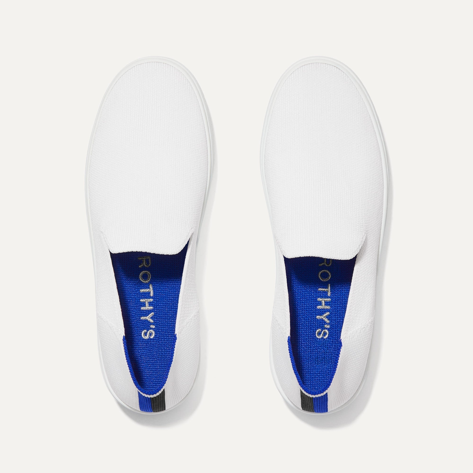 Original Slip-On Sneakers for Men & Women - Bright White Canvas Shoes | Comfortable Casual Walking Shoes for Everyday Wear, Travel & Outdoors