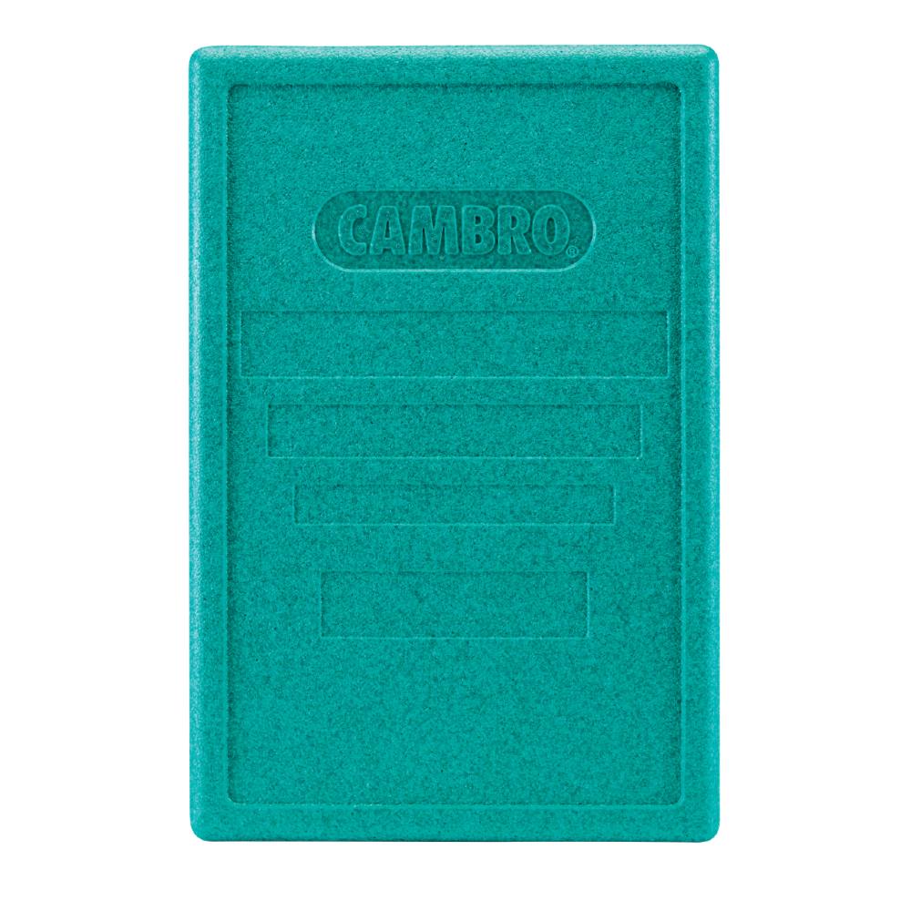 Cambro EPP180LID360 Cam GoBox Insulated Food Pan Carrier Lid - Green | Durable Insulated Food Container for Catering, Restaurants & Food Delivery | Keep Meals Hot or Cold During Transport