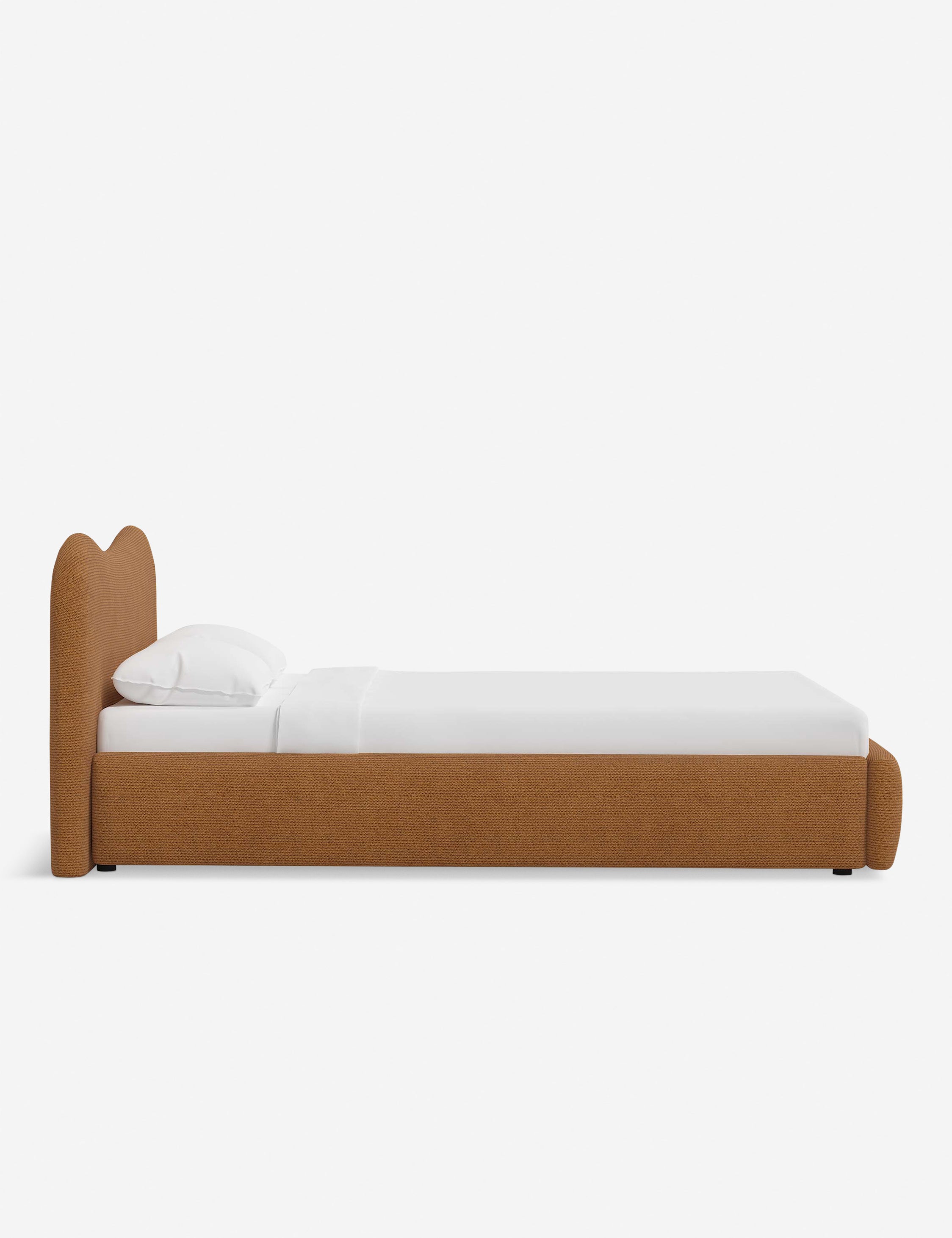 Sarah Sherman Samuel Gladys Platform Bed - Modern Wooden Bed Frame with Low Profile Design for Bedroom, Guest Room & Studio Apartment