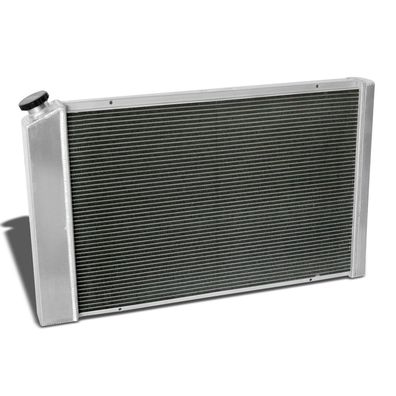 Full Aluminum Radiator with Fan & Shroud Kit for 1973-1987 Chevy C/K C10 C20 C30 C1500 C2500 Trucks - High-Performance Cooling System Upgrade for Off-Road & Towing