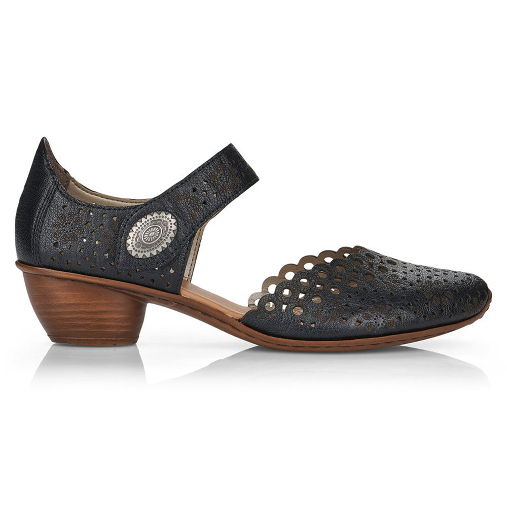 Rieker 43753 Comfortable Women's Casual Shoes - Stylish & Lightweight for Everyday Wear, Walking & Office Use