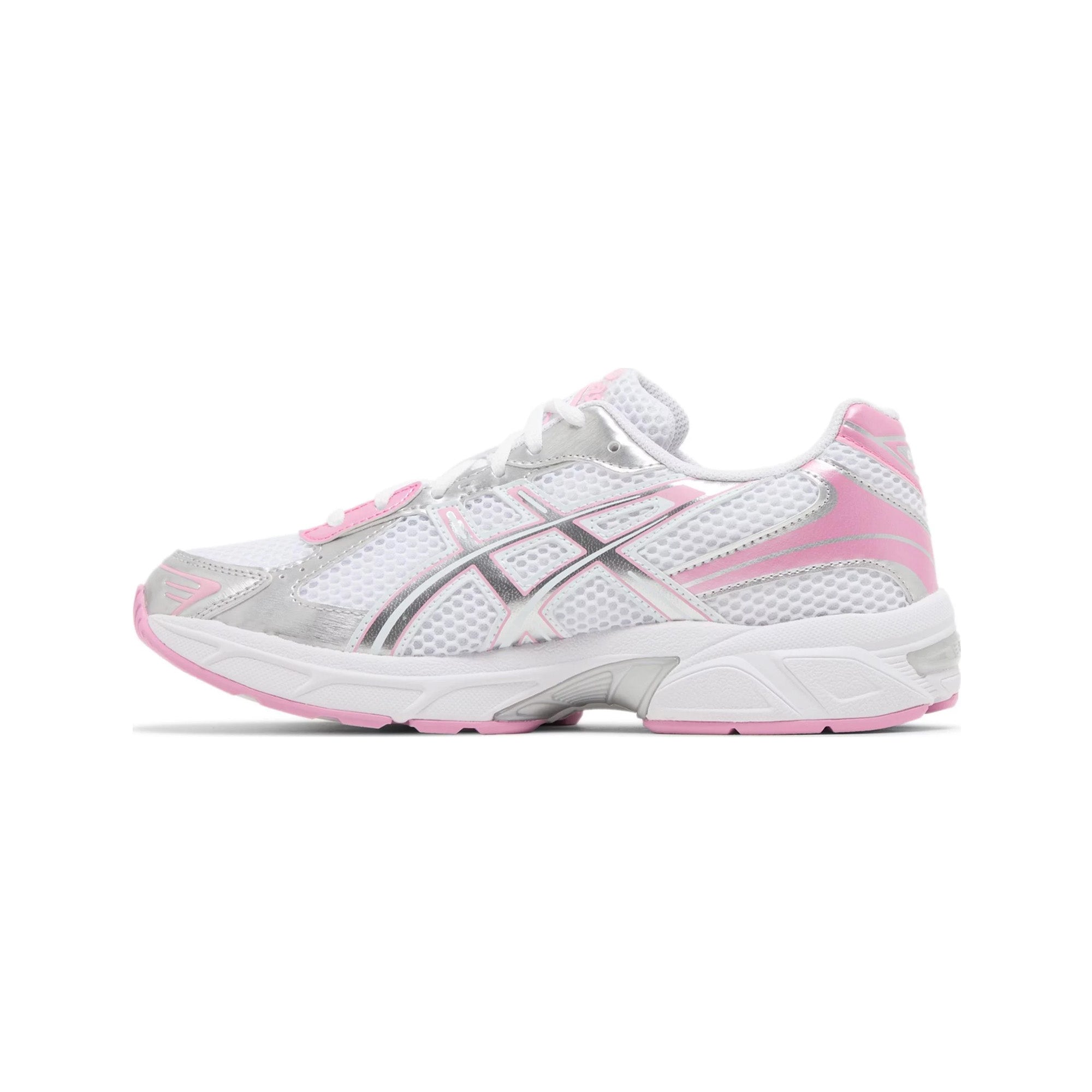 ASICS Gel 1130 Women's Running Shoes - White Pure Silver Pink (2024) | Lightweight Cushioned Sneakers for Jogging, Gym Workouts & Everyday Comfort