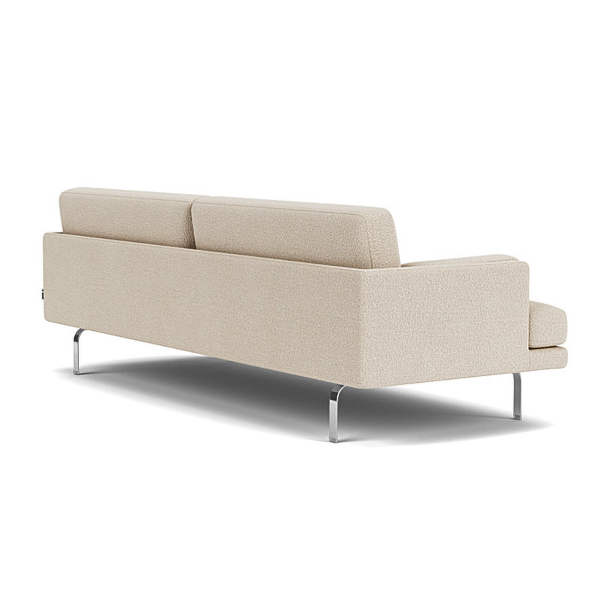 Ernest Boucle 3-Seater Sofa - Modern Upholstered Living Room Couch for Small Spaces, Comfortable Sectional Sofa for Apartments, Dorm Rooms & Cozy Home Decor