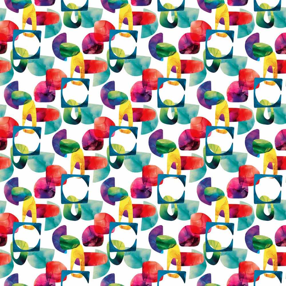 Vintage-Inspired Bright Vinyl Oilcloth - Waterproof & Durable Table Cover for Picnics, Crafts & DIY Projects
