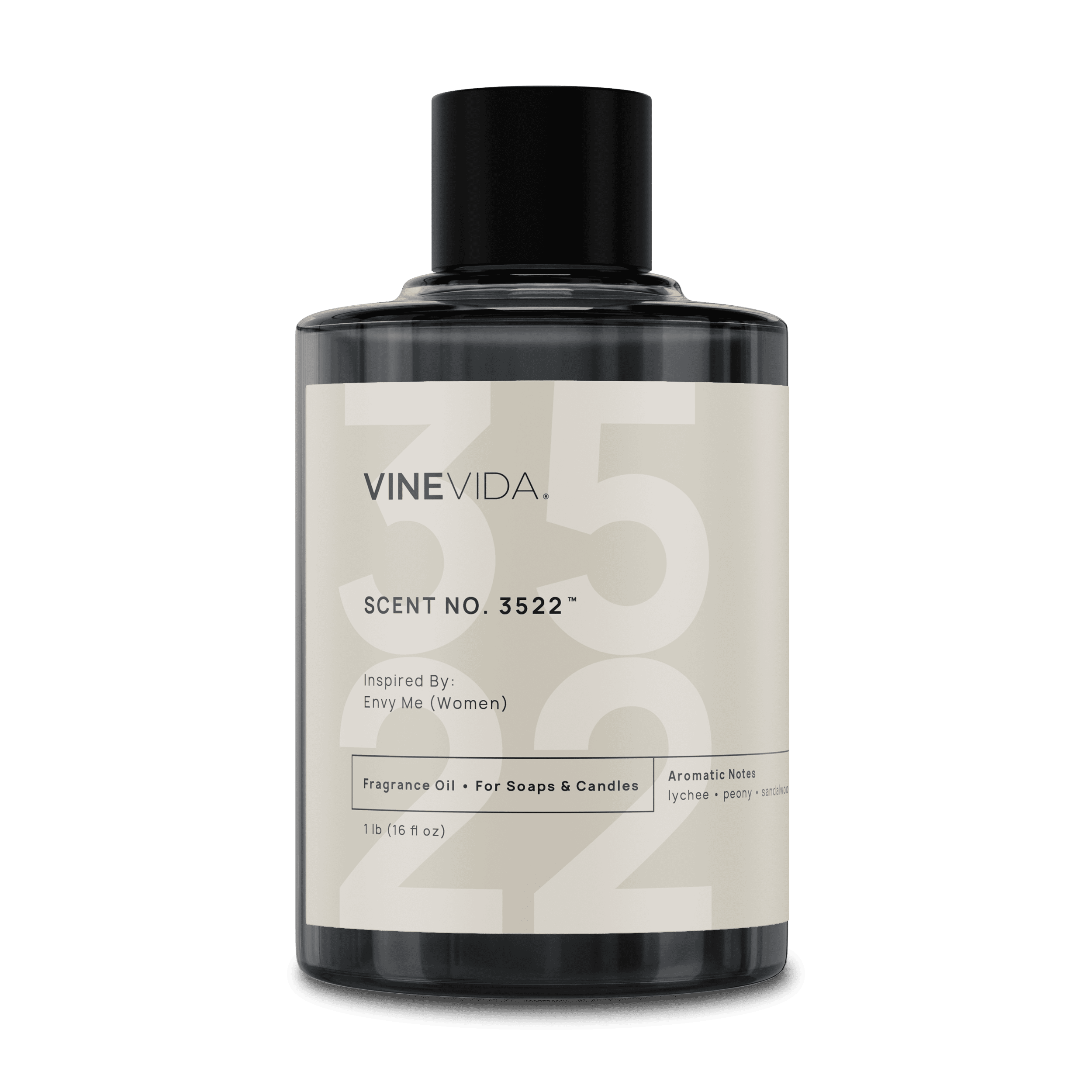 NO. 3522 Fragrance Oil for Soaps & Candles - Gucci Envy Me Inspired Scent for Women | Perfect for DIY Home Spa & Romantic Gifts