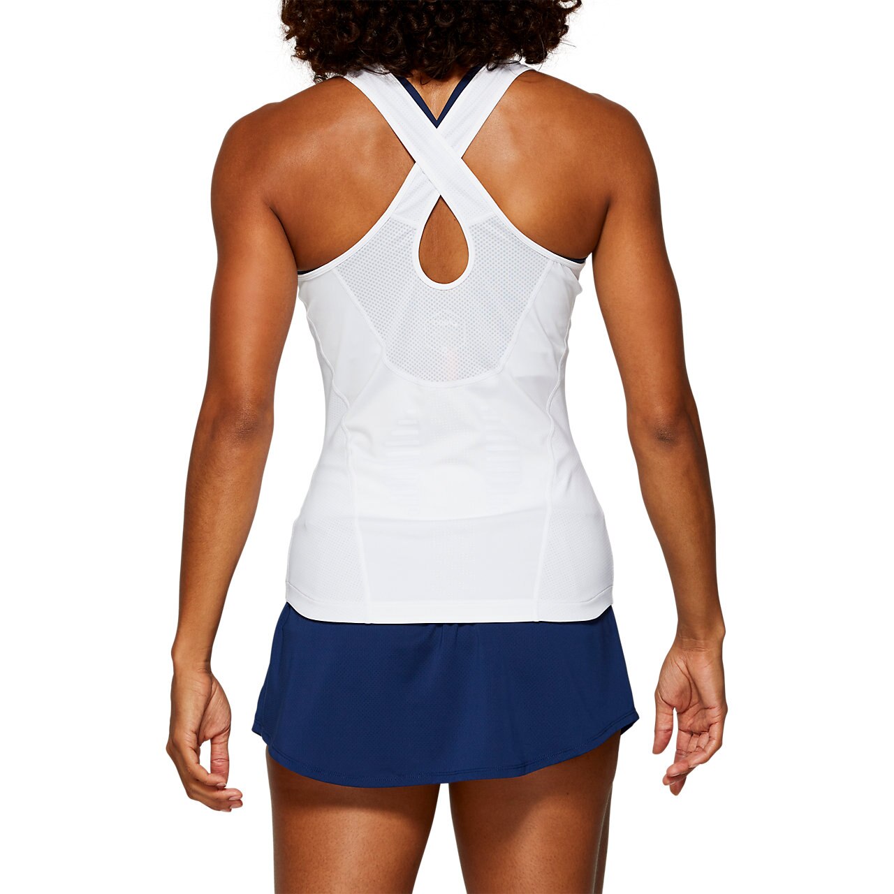 ASICS Women's Gel Cool Tank Top - Breathable Running Shirt for Women, Lightweight & Moisture-Wicking, White - Perfect for Gym, Yoga & Summer Workouts
