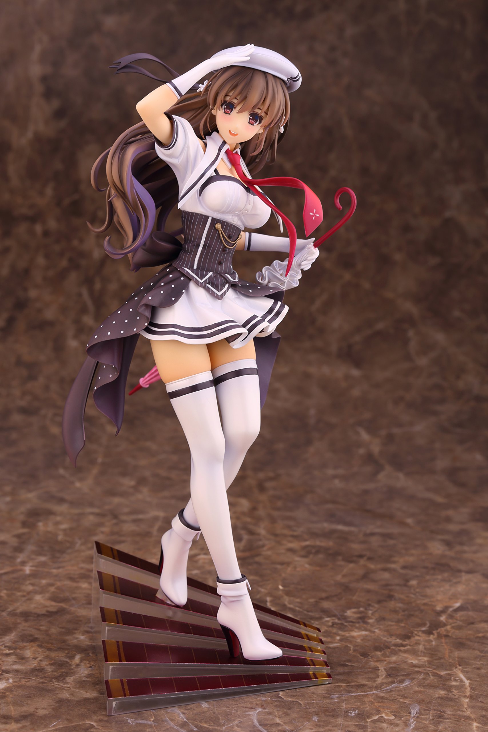 Chunithm Haruna Mishima 1/7 Scale PVC Figure - Anime Collectible for Gamers & Fans | Perfect for Display & Gift Giving