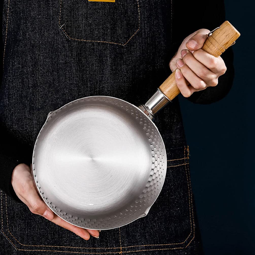 DOITOOL Nonstick Noodle Cooker Pot - Egg Frying Pan, Ramen Pot & Milk Boiling Pot for Camping, Kitchen & Outdoor Cooking | Perfect for Camping Trips, Dorm Cooking & Quick Meals
