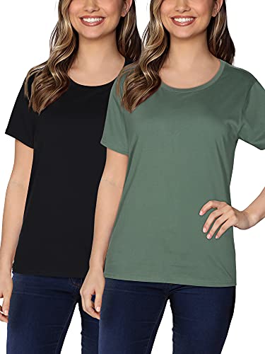 Crew - 2 Pack - Black/Hedge