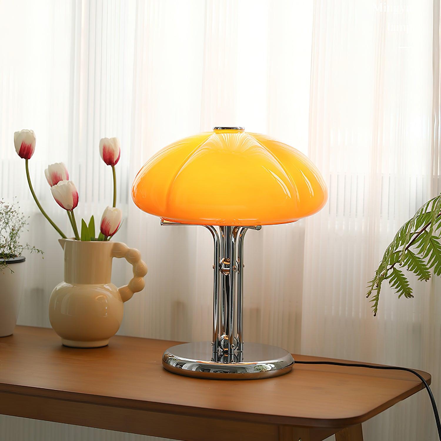 Cassian Table Lamp - Modern LED Bedside Lamp with USB Port, Adjustable Brightness for Bedroom, Living Room & Office - Perfect for Reading, Working & Relaxing