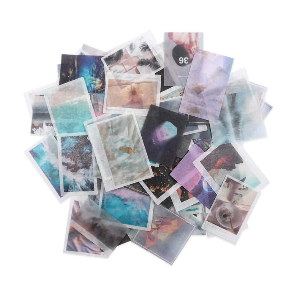 250Pcs Small Scrapbooking Stickers Set - 5 Themed Washi Paper Stickers for Journaling, DIY Crafts, Bullet Journals & Scrapbook Decoration - Perfect for Memory Books, Planners, and Handmade Greeting Cards (Style B)