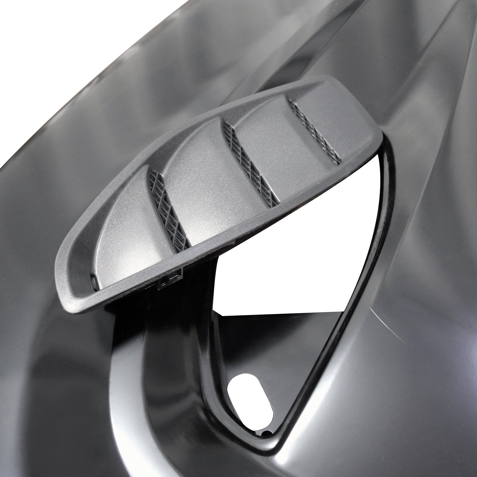 2007-2018 Jeep Wrangler JK 10th Anniversary Heat Reduction Hood - Ready to Paint Replacement Part for Off-Road & Daily Driving
