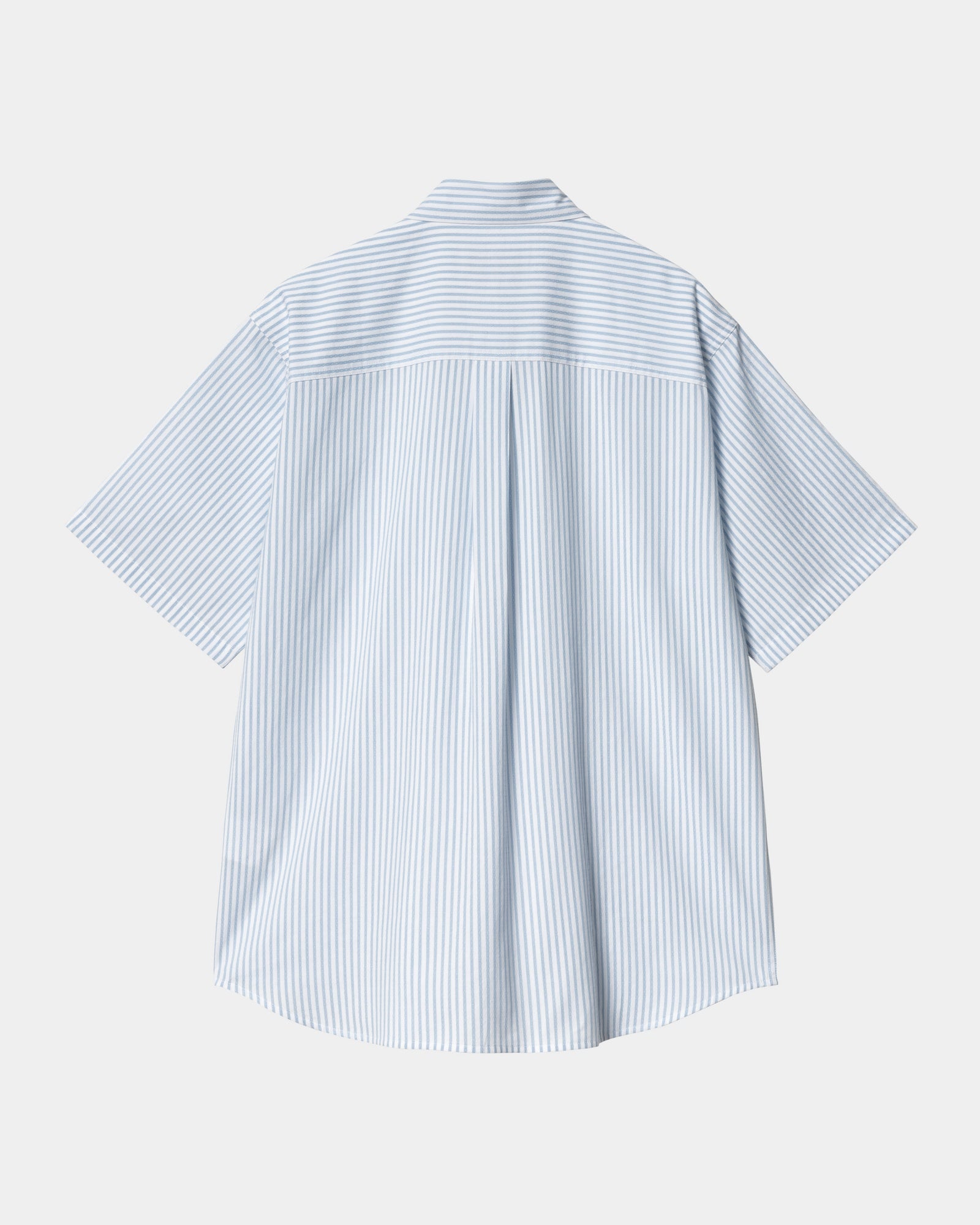 Phelps Stripe Shirt for Men - Classic Bluebird Color | Casual & Business Wear | Perfect for Office, Date Night & Outdoor Events
