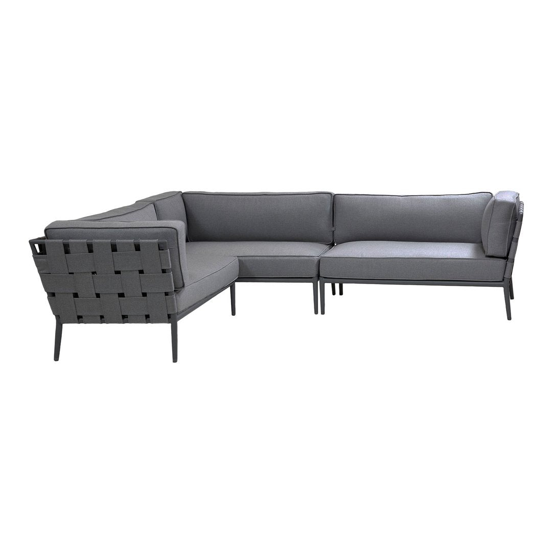 Premium Conic Outdoor Modular Sofa Set - Waterproof & UV Resistant Patio Furniture for Backyard, Garden, Poolside - Comfortable Sectional Couch with Adjustable Configurations