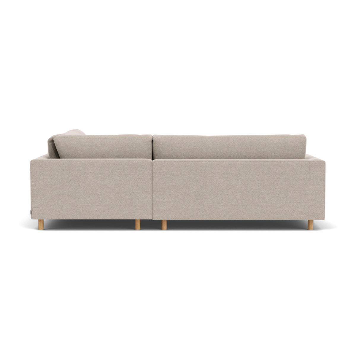 Douglas Fabric Right Corner Sofa - Modern L-Shaped Sectional Couch for Living Room, Small Spaces & Apartments | Comfortable Upholstered Furniture for Family Gatherings & Movie Nights