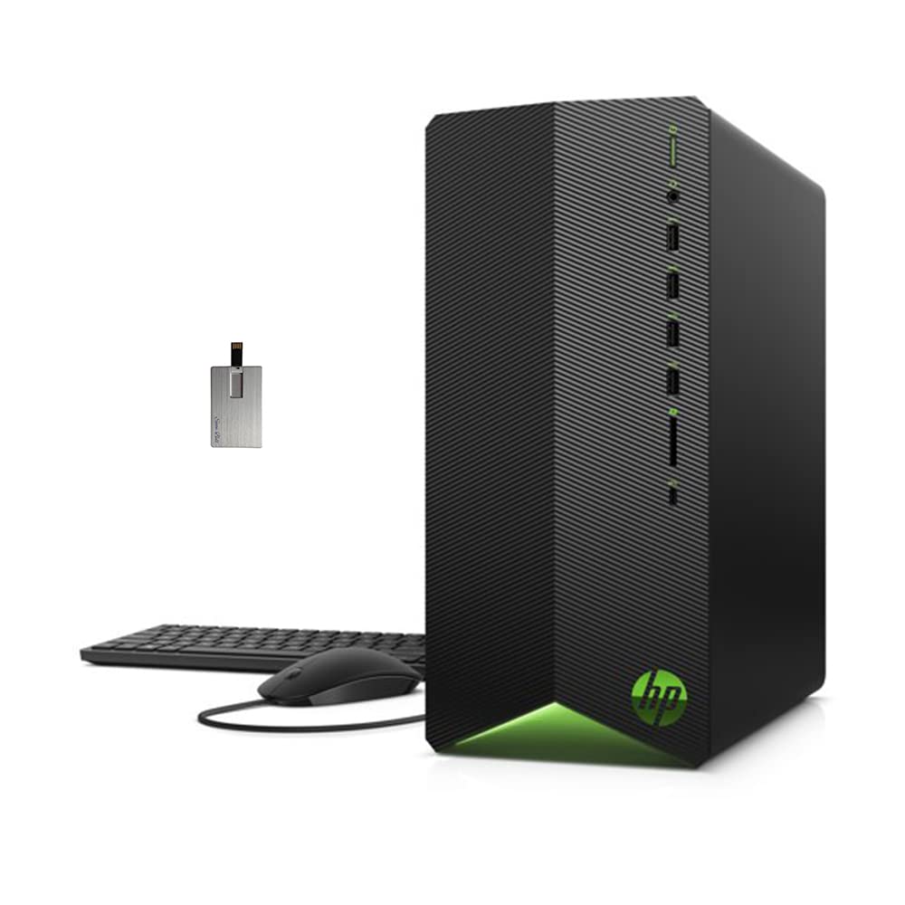 HP Pavilion Gaming Desktop - Intel i5, RTX 3060, 8GB RAM for Gaming & Streaming