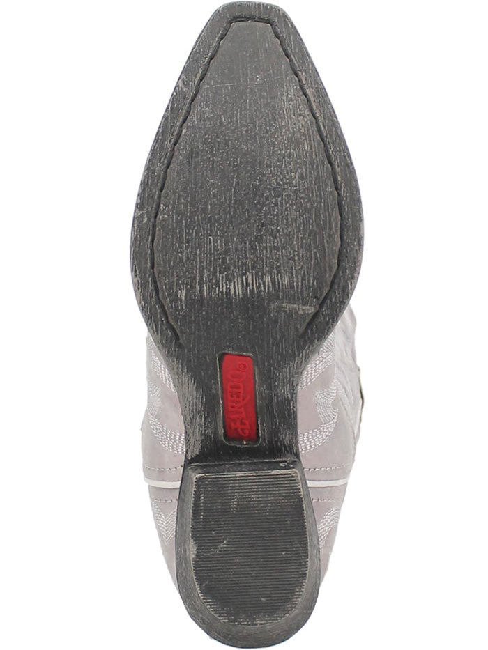 Laredo 52463 Women's DREAM GIRL Leather Boots in Silver - Perfect for Western Fashion, Country Dancing & Everyday Wear
