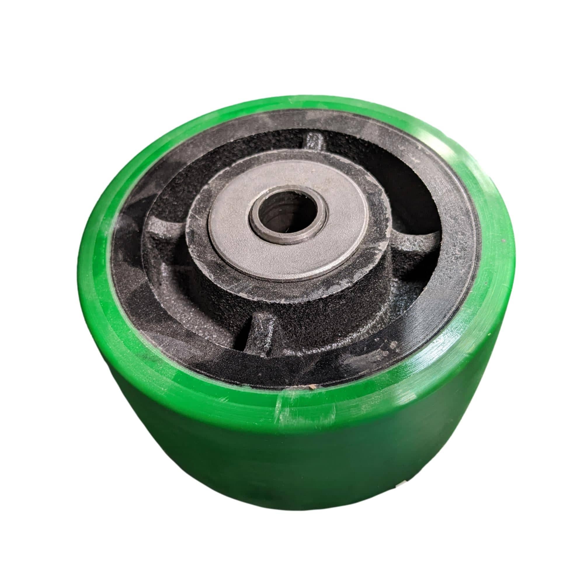 6 x 3 Heavy Duty Polyurethane Caster Wheels - 3000 lbs Capacity - Perfect for Industrial Carts, Warehouse Equipment & Heavy Machinery Movers