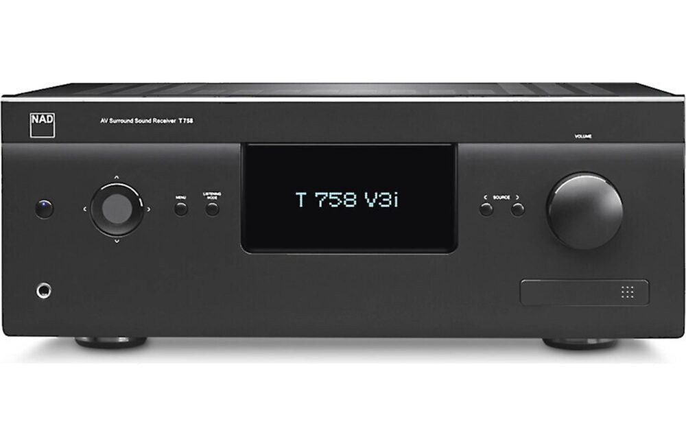 T 758 V3i 7.1 Channel Home Theater Receiver - Premium Audio System for Movies, Music & Gaming | Dolby Atmos & DTS:X Support | 4K Ultra HD Pass-Through | Perfect for Home Cinema, Gaming Setup & Entertainment Room