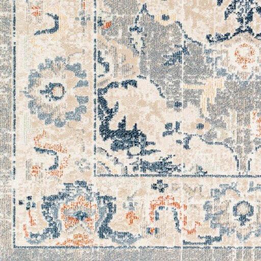 Premium Santana Rug 2306 - 8x10 Feet Soft Moroccan Boho Area Rug for Living Room, Bedroom & Home Decor