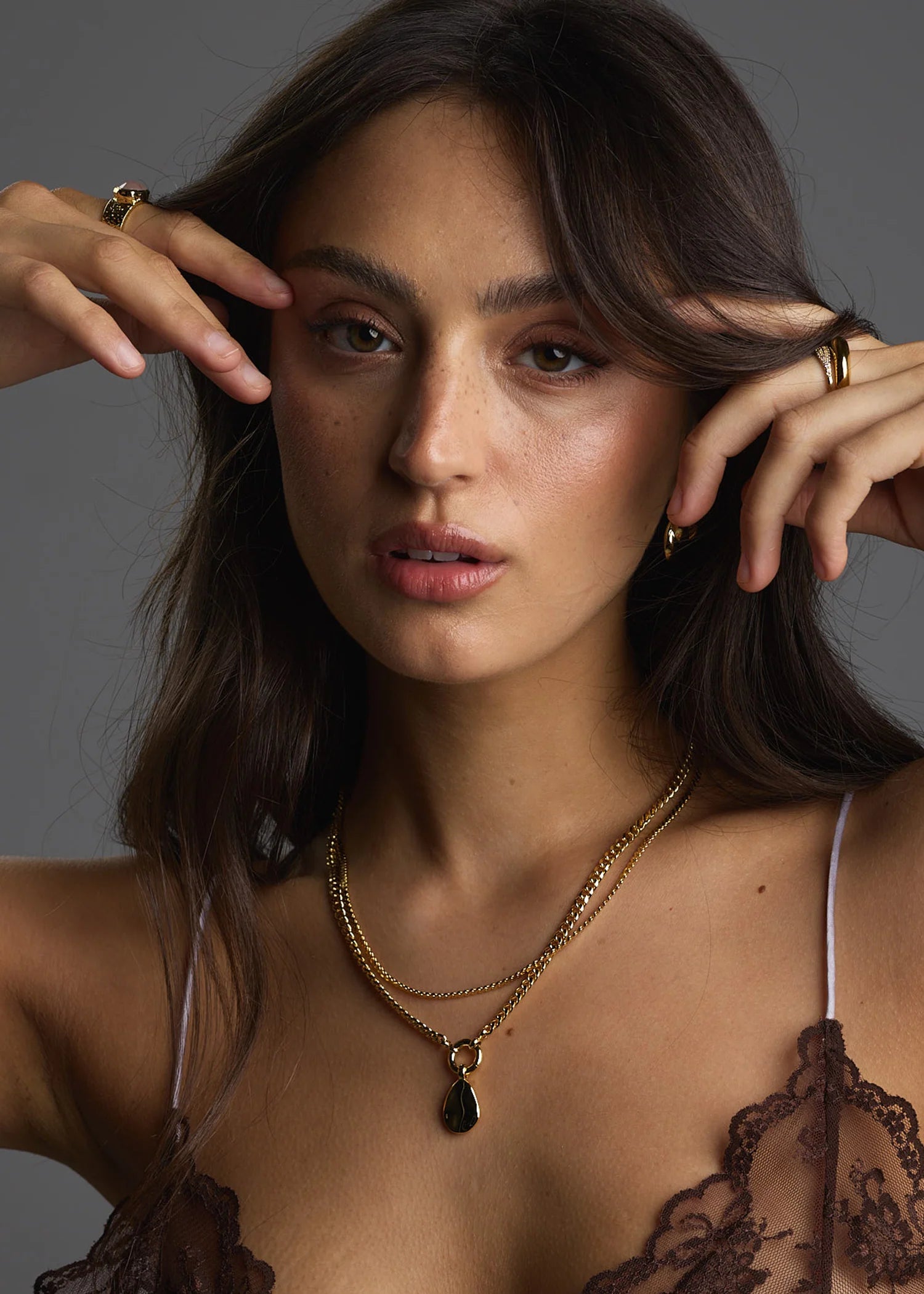 Zafino Willow Necklace for Women - Elegant Gold Plated Pendant with Adjustable Chain - Perfect for Gifts, Parties & Everyday Wear