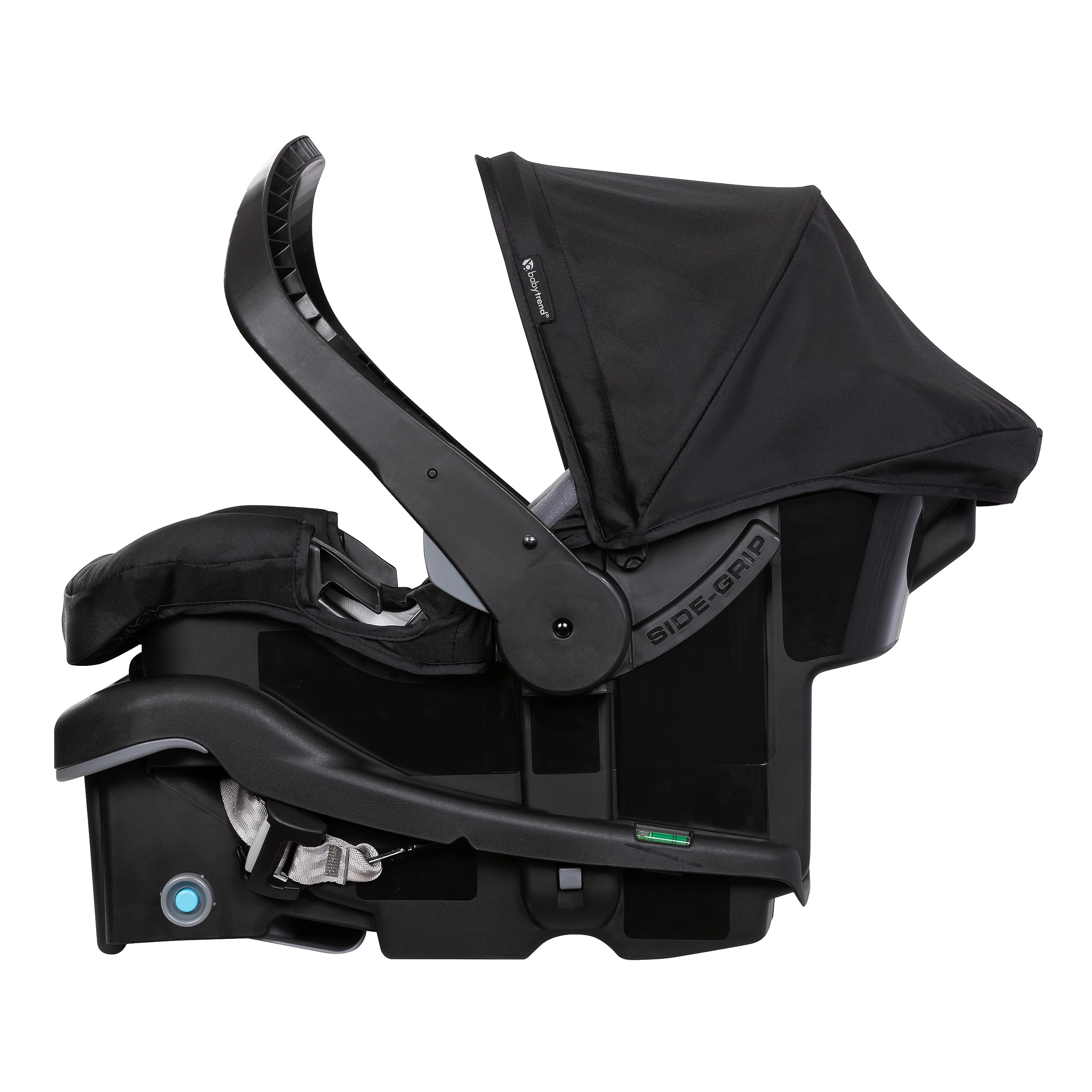 Baby Trend Passport® Seasons All-Terrain Stroller Travel System with EZ-Lift™ PLUS Infant Car Seat - Dash Black | Lightweight & Durable for Outdoor Adventures, Shopping & Travel | Perfect for Newborns & Toddlers