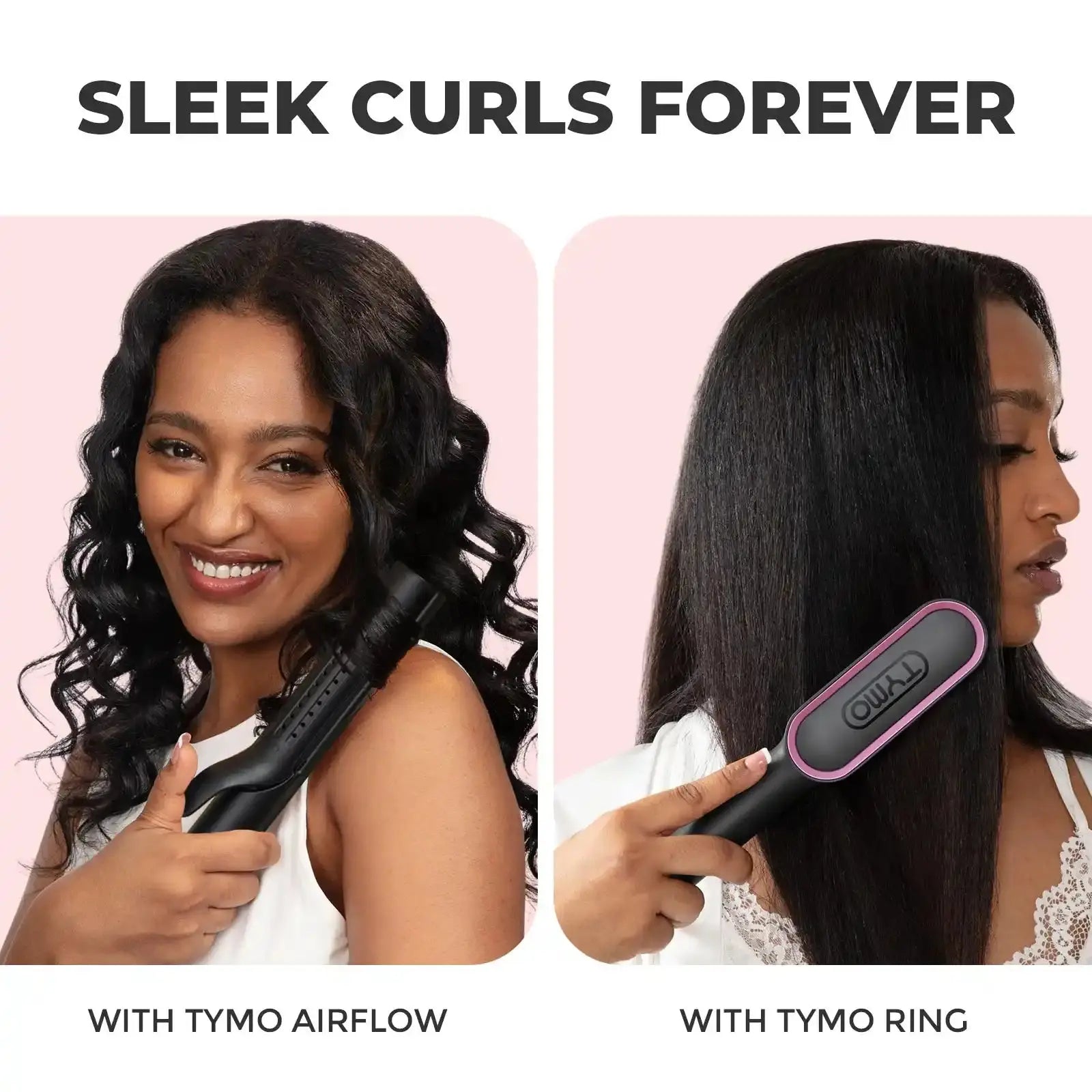 Sleek Curls Forever Hair Styler - Professional Curling Iron for Long Lasting Beach Waves & Natural Curls - Perfect for Home Styling, Salon Use & Special Occasions