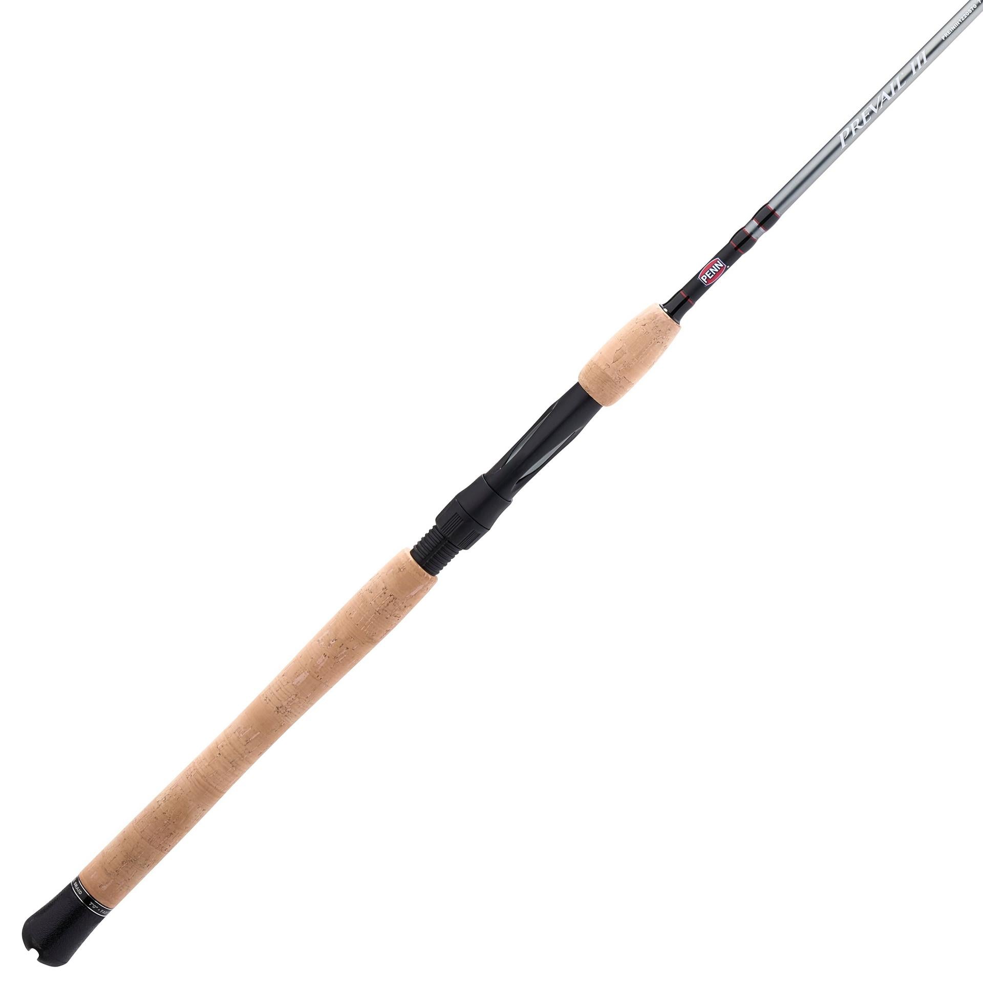 Prevail® III Inshore Spinning Fishing Rod - Lightweight Graphite Saltwater Rod for Bass, Trout & Redfish - Perfect for Kayak Fishing & Shore Casting